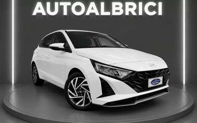 HYUNDAI i20 1.0 T-GDI CONNECTLINE KM0 km 0 Benzina Bianco pastello