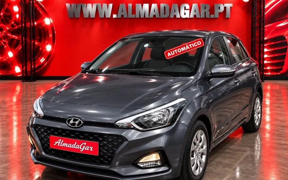 Hyundai i20 blue 1.0 T-GDI DCT Style