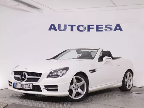 Mercedes-benz SLK 250 CLASE SLK 250 AMG LINE AUTO 204CV 2P # CUERO,PARKTRONIC