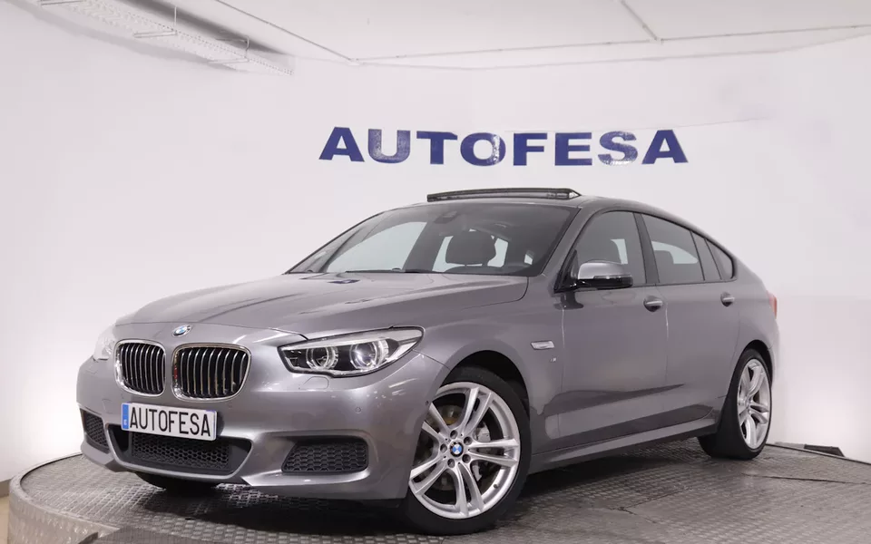 BMW 520 SERIE 5 520D GRAN TURISMO M-SPORT AUTO 184CV 5P # TECHO PANORAMICO ELE,CUERO,NAVY,