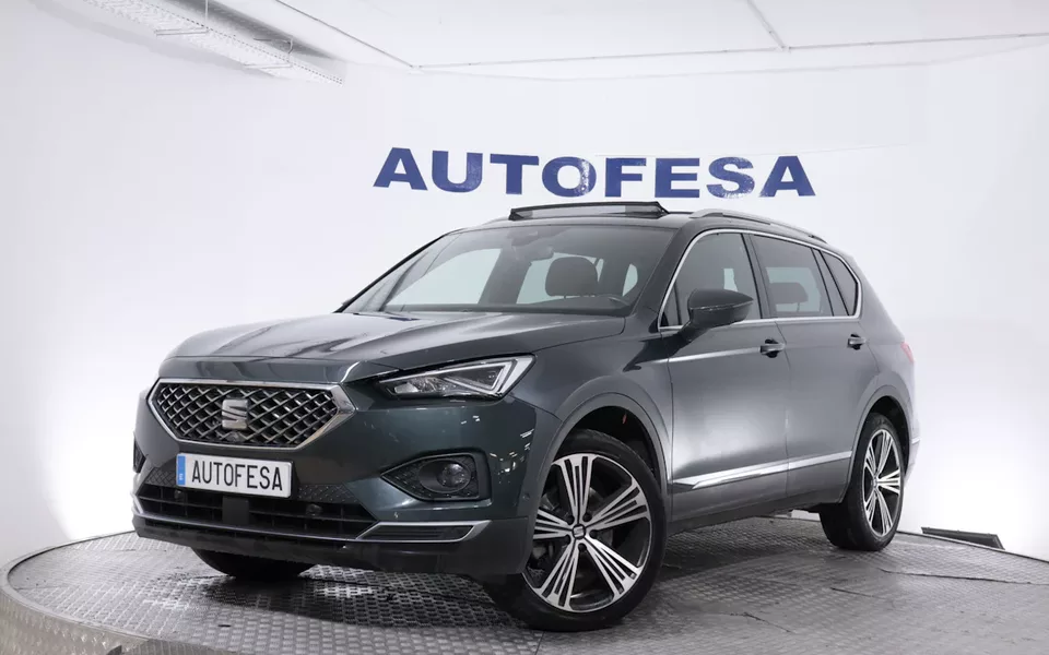 Seat Tarraco 2.0 TDI 4DRIVE DSG XCELLENCE AUTO 200CV 5P #TECHO PANORAMICO ELE,NAVY,CAMARA 360