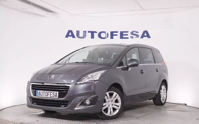 Peugeot 5008 2.0 HDI 150CV ALLURE 7 PLAZAS 5P # TECHO PANORAMICO,NAVY,PARKTRONIC