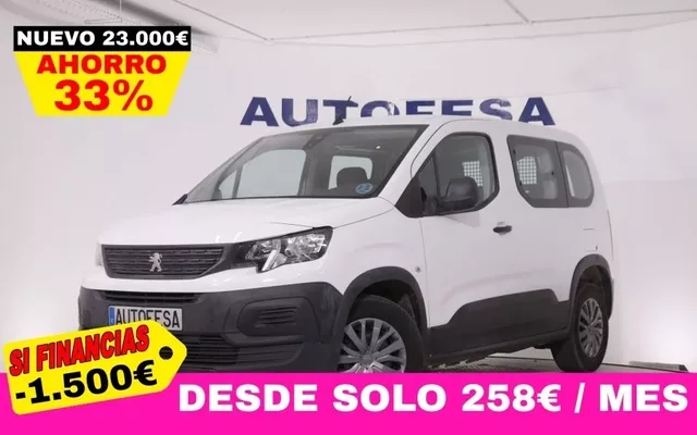 PEUGEOT Rifter 1.5 BLUEHDI ACTIVE PACK BUSSINES STANDARS 100CV 4P # IVA DEDUCIBLE,