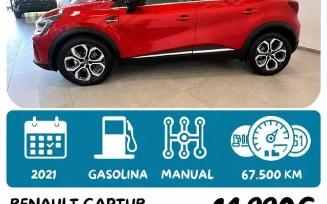 RENAULT Captur Captur TCe Intens 67kW
