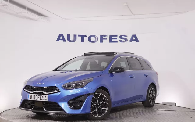 Kia Ceed SW 1.5 T-GDI MHEV GT LINE AUTO 160CV 5P # TECHO ELEC, NAVY, PARKTRONIC