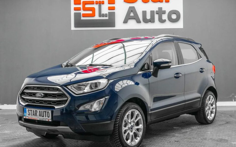 Ford Ecosport, 2022, 125 CP, 70.000 KM, Manuala