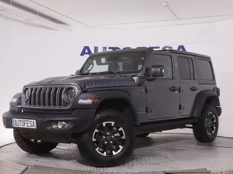 Jeep Wrangler 2.0T 4xe PHEV UNLIMITED RUBICON 380CV 4X4 4P # IVA DEDUCIBLE,CUERO,NAVI,CAMARA DELANTERA YTRASERA
