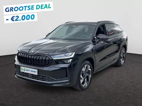 SKODA Kodiaq 7 ZITPL. SPORTLINE🏁 AUTOMAAT CARPLAY CAMERA LED MATRIX