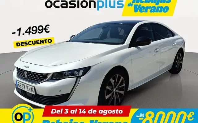 PEUGEOT 508 508 1.6 PureTech S&S GT Line EAT8 180