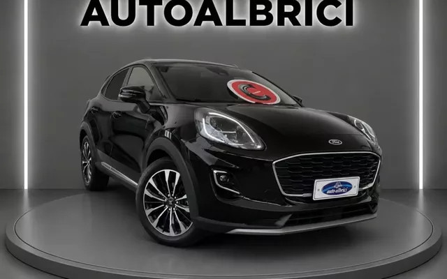 FORD Puma 1.0 ECOBOOST 125 CV HYBRID TITANIUM usato Elettrica/Benzina Nero metallizzato