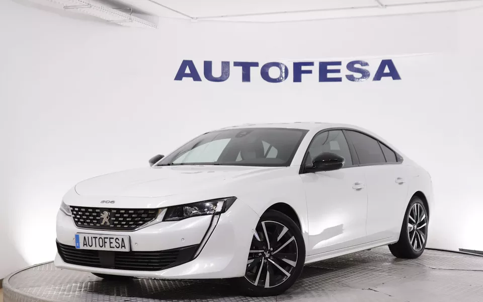 Peugeot 508 GT 1.6 Hibrido Enchufable Auto 180cv 5P # NAVY,FAROS LED,PARKTRONIC,CAMARA TRASERA
