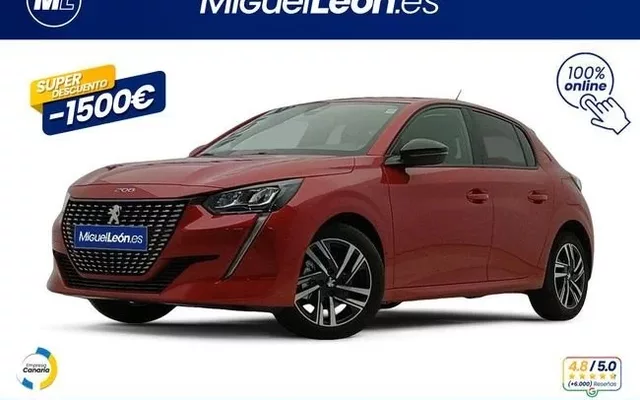 PEUGEOT 208 PureTech 73kW (100CV) Allure Pack - 13485€ en Santa cruz de tenerife