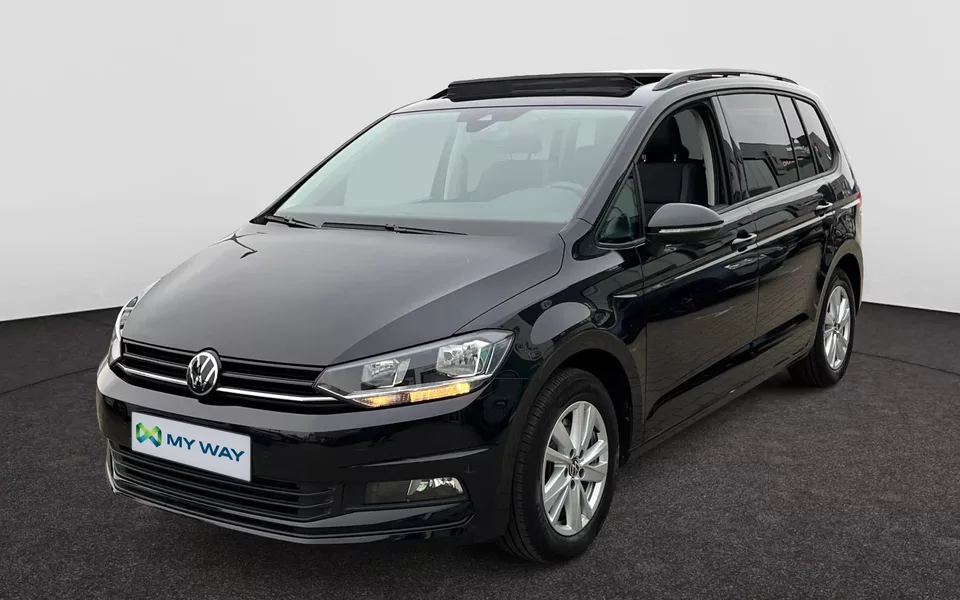 VOLKSWAGEN Touran 7 ZITPL. AUTOMAAT 150PK PANODAK CAMERA SENSOREN CARPLAY GPS