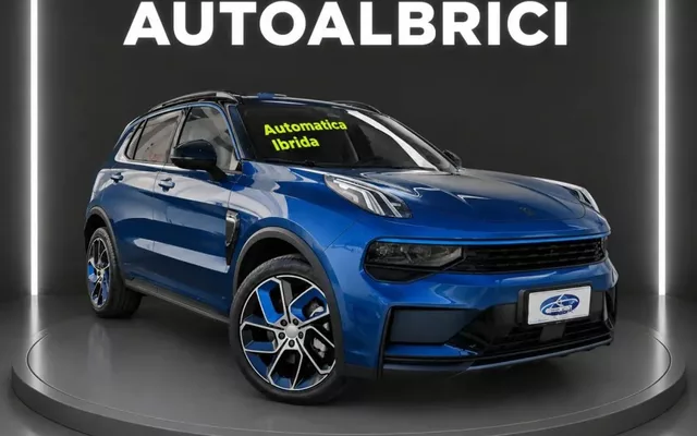 LYNK & CO 01 PHEV usato Elettrica/Benzina Blu metallizzato