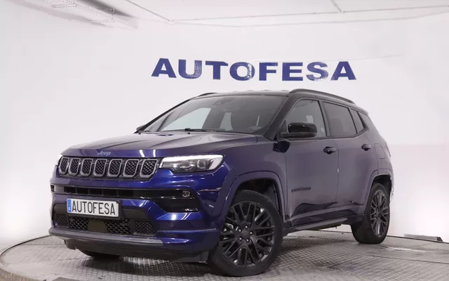 Jeep Compass 4Xe 1.3 PHEV S AWD AUTO 240CV 5P #IVA DEDUCIBLE,CUERO,NAVY