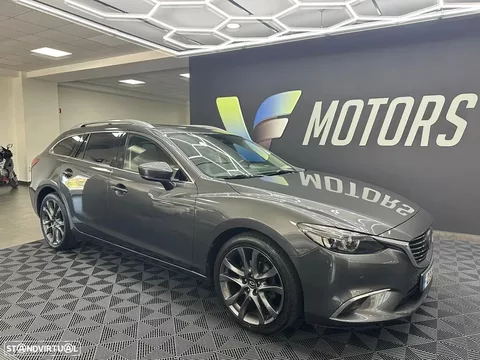 Mazda 6 M6 2.2 SKY-D Excellence P.Leather White TAE Navi AT