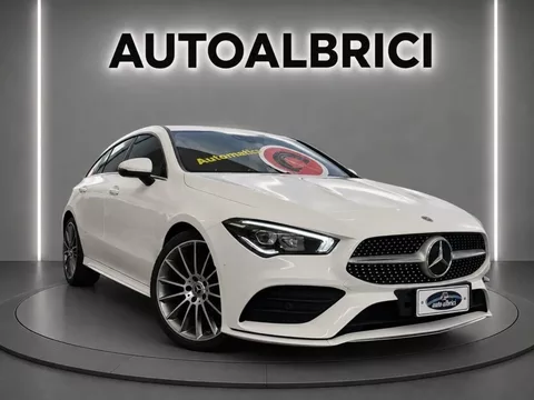 MERCEDES-BENZ CLA 180 AUTOMATIC SHOOTING BRAKE PREMIUM usato Benzina Bianco pastello