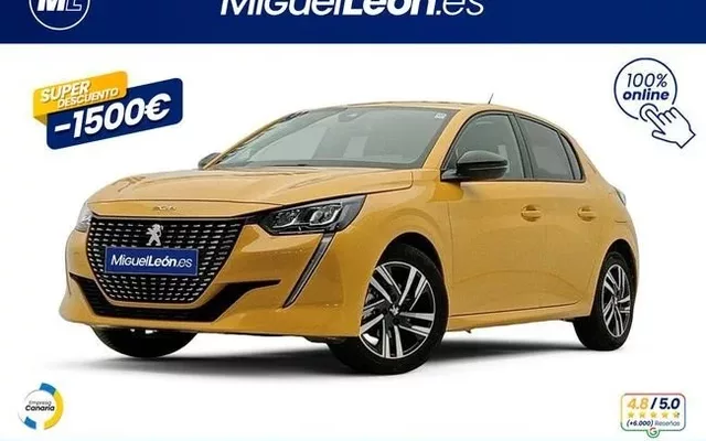 PEUGEOT 208 PureTech 73kW (100CV) Allure - 13485€ en Las palmas de gran canaria