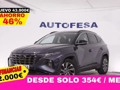 HYUNDAI Tucson TUCSON 1.6 TGDI 48V 150CV TECNO AUTO 5P # IVA DEDUCIBLE,NAVY,PARKTRONIC,CAMARA TRASERA