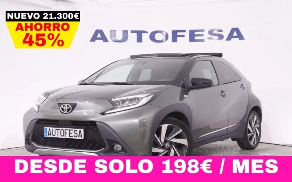 TOYOTA Aygo AYGO 1.0 VVT-I X TECNO 72CV 5P # TECHO ELECTRICO, NAVY, PARKTRONIC