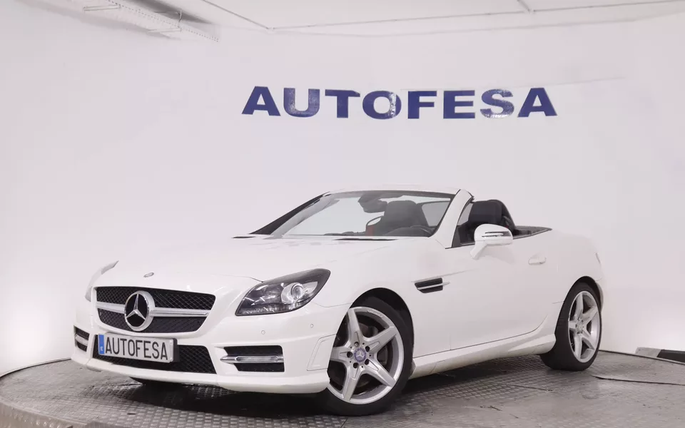 Mercedes-benz SLK 250 CLASE SLK 250 AMG LINE AUTO 204CV 2P # CUERO,PARKTRONIC