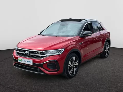 VOLKSWAGEN T-Roc R-LINE AUTOMAAT 150PK PANODAK CARPLAY CAMERA SENSOREN