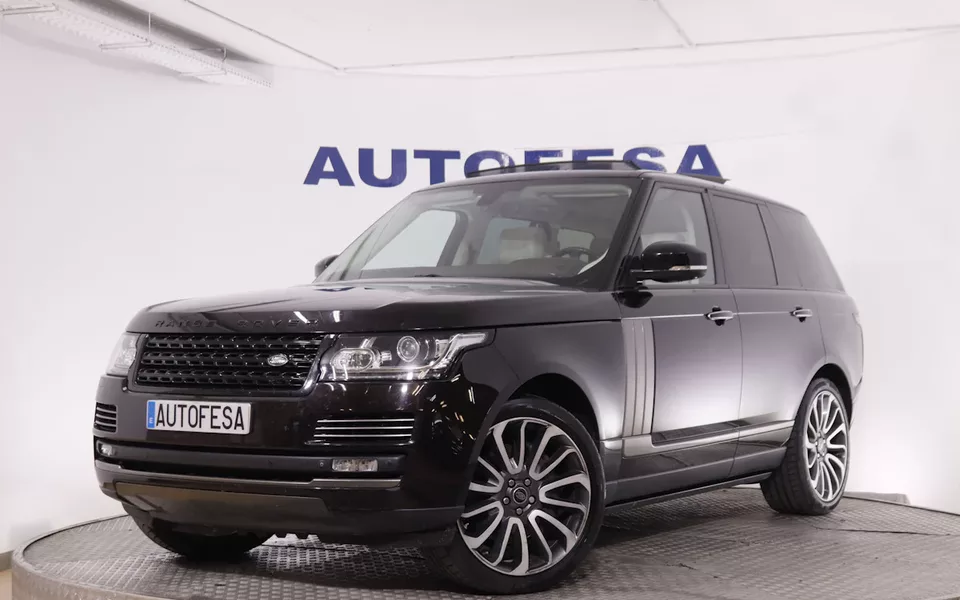 Land Rover Range Rover RANGE ROVER 5.0 SWD AUTOBIOGRAPHY V8 510CV 5P # TECHO ELEC PANORAMICO, NAVY, CUERO