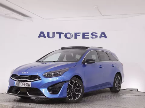 Kia Ceed SW 1.5 T-GDI MHEV GT LINE AUTO 160CV 5P # TECHO ELEC, NAVY, PARKTRONIC
