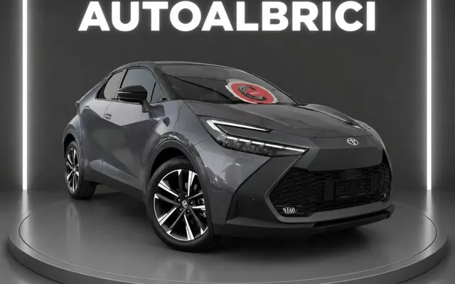 TOYOTA C-HR 1.8 HV TREND KM 0 usato Elettrica/Benzina Grigio scuro metallizzato