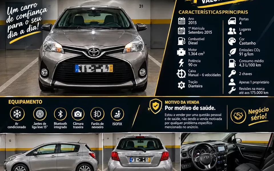 Toyota Yaris 1.4 D-4D Comfort+P.Style