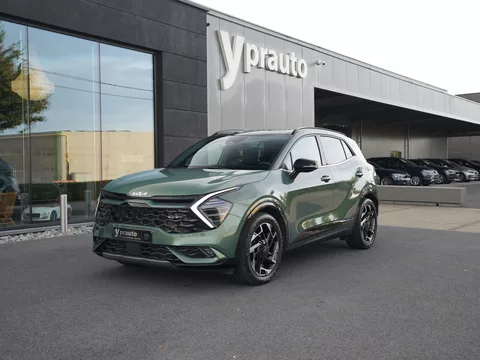 Kia Sportage 1.6T-GDi MHEV GT-LINE AUT Digitaal dashboard Panorama ACC Apple Android Camera360 PDC 4 Verwarmde zetels/stuur Navigatie DAB Keyless 19″Alu Sfeerlicht Dode hoek