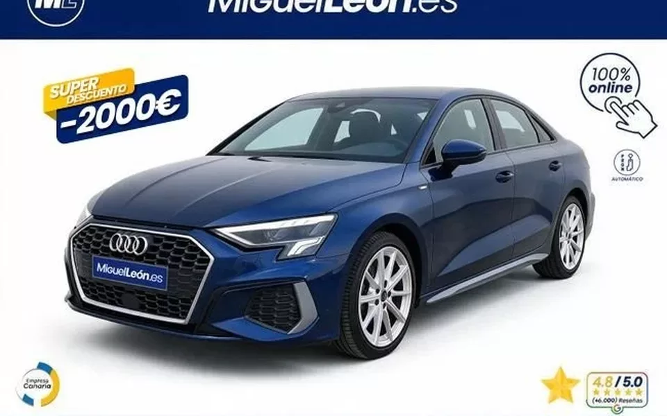 AUDI A3 Sedan S line 30 TFSI 81kW (110CV) S tron - 24985€ en Santa cruz de tenerife