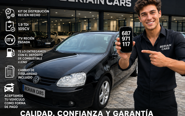 VOLKSWAGEN Golf Golf 1.9TDI Highline Bluemotion 105