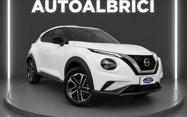 NISSAN Juke 1.0 DIG-T 114 CV N-CONNECTA usato Benzina Bianco perlato