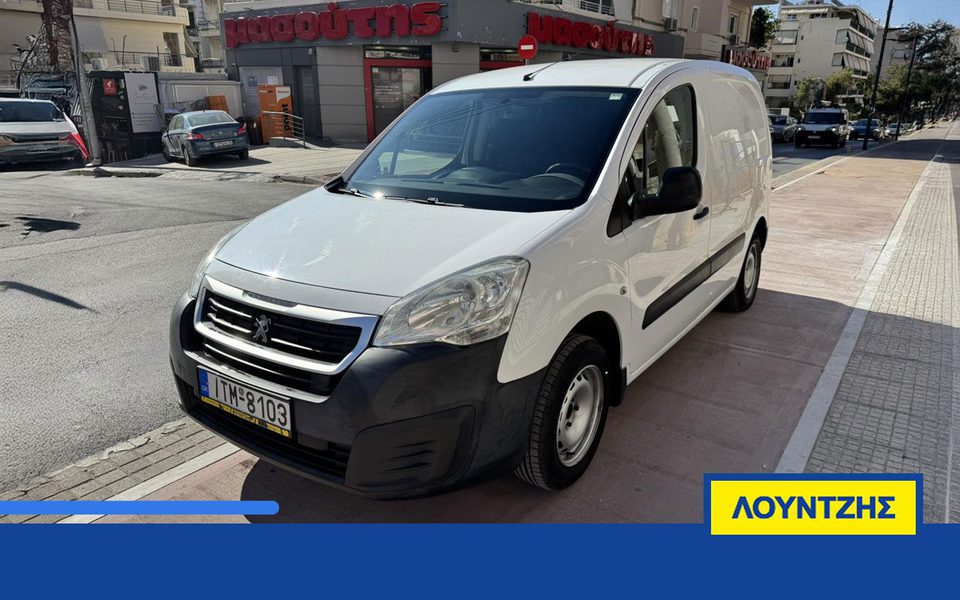 Peugeot Partner L1 3θέσιο Ελληνικό Diesel Euro6