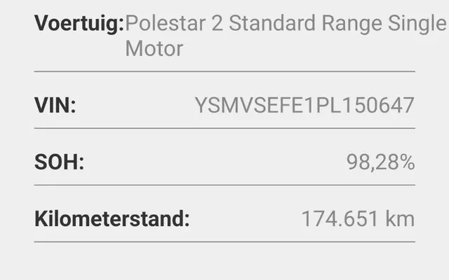 Polestar 2 Single Motor 69kWh