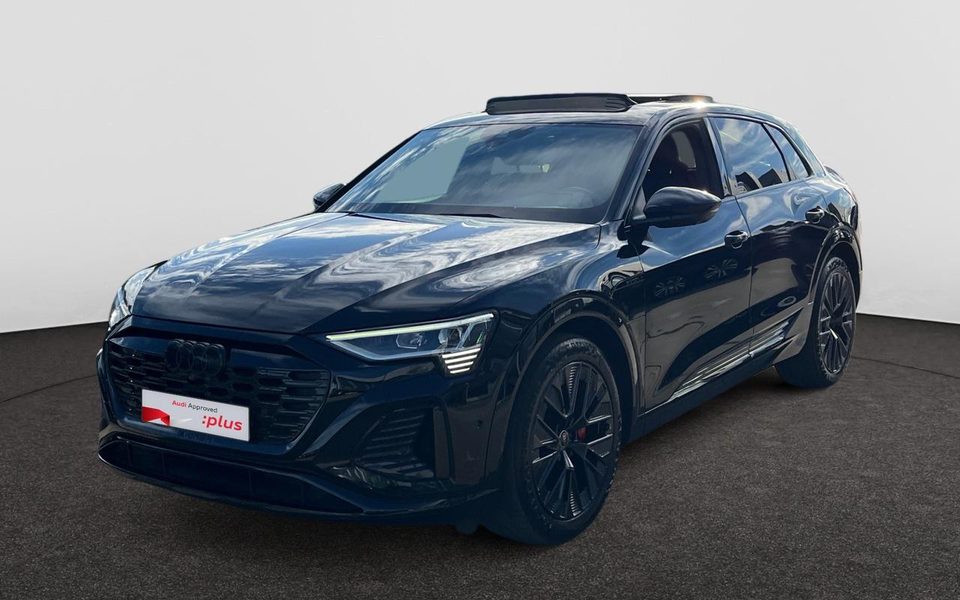 AUDI Q8 e-tron QUATTRO S-LINE 340PK⚡ B&O🔊 PANODAK 360°CAM. LUCHTVERING CARPLAY