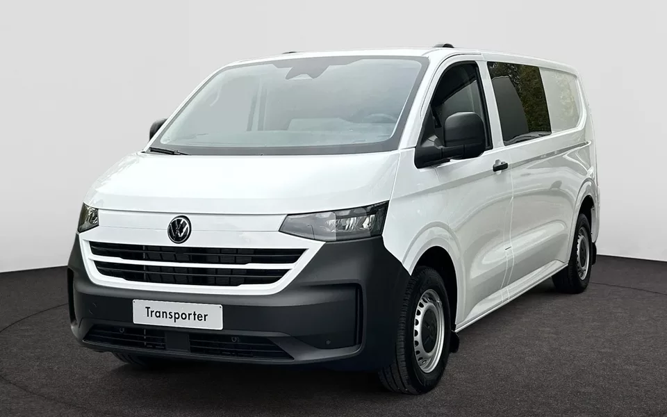 VOLKSWAGEN Transporter T7 28 Fou Lwb Transporter Dubbele cabine Wielbasis 3500 mm Motor 2.0 TDI 110kW (150pk) Versnellingsbak 6v FWD