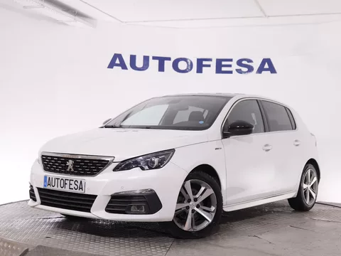 Peugeot 308 1.2 PURE TECH GT-LINE AUTO 130CV 5P # TECHO PANORAMICO, NAVY, PARKTRONIC