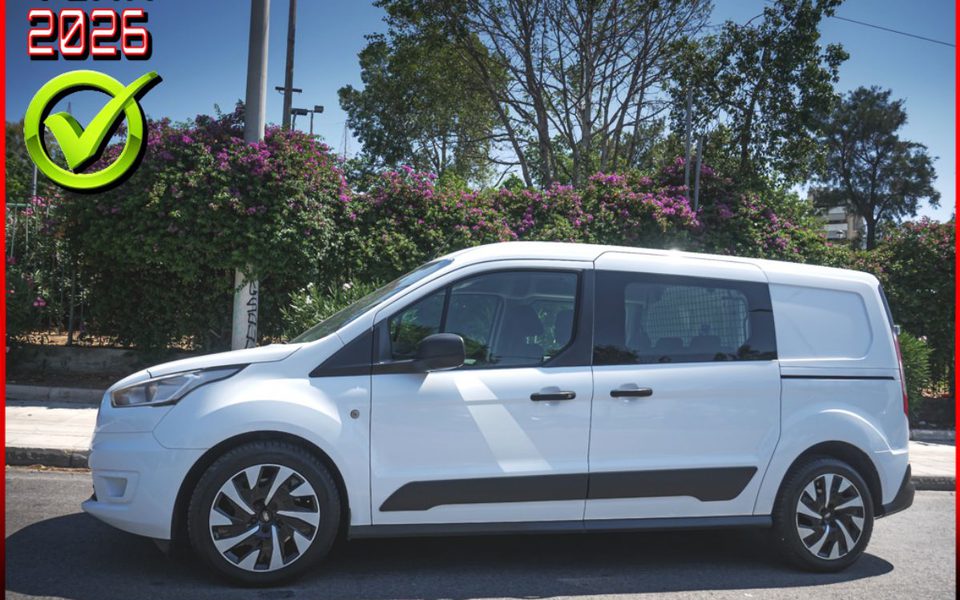 FORD TRANSIT CONNECT 5ΘΕΣΙΟ ΙΧ ΜΕ ΔΥΝΑΤΟΤΗΤΑ ΜΕΤΑΤΡΟΠΗΣ ΣΕ ΕΠΑΓΓΕΛΜΑΤΙΚΟ 16.400 €