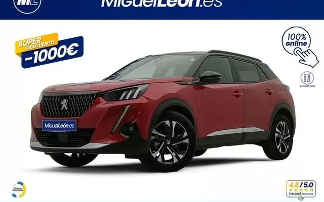 PEUGEOT 2008 2008 1.2 PureTech S&S GT EAT8 130 - 15985€ en Santa cruz de tenerife