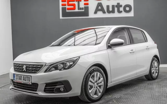 Peugeot 308, 2021, 130 CP, 130.000 KM, Manuala