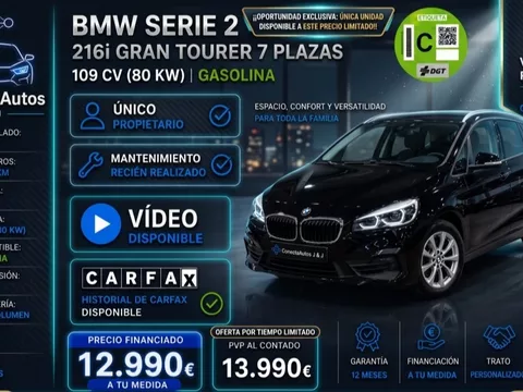 BMW Serie 2 218iA Gran Tourer
