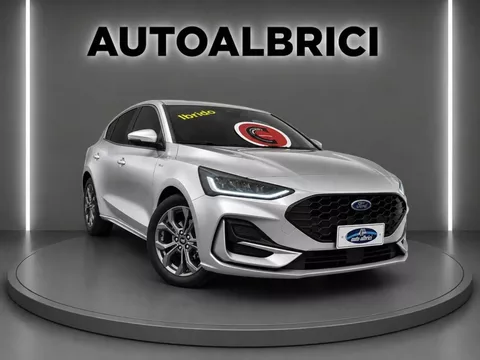 FORD Focus 1.0 ECOBOOST 125 CV HYBRID ST-LINE usato Elettrica/Benzina Argento metallizzato