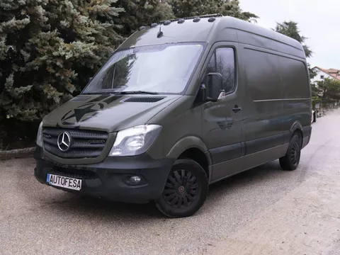 Mercedes-benz Sprinter 316 NGT GAS GNC 3.5T MEDIO ALTO 156CV CAMPER 2P # NAVY