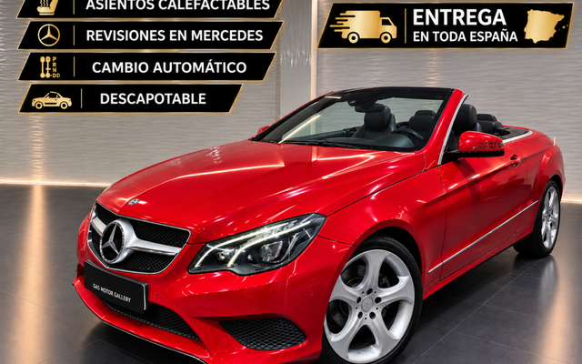 MERCEDES-BENZ Clase E E Cabrio 220d 9G-Tronic - 22990€ en El vergel
