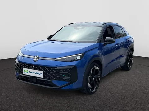 VOLKSWAGEN T-Roc R-LINE TSI 150pk 360°CAMERA GPS CARPLAY Bi-COLOR NIEUWSTAAT