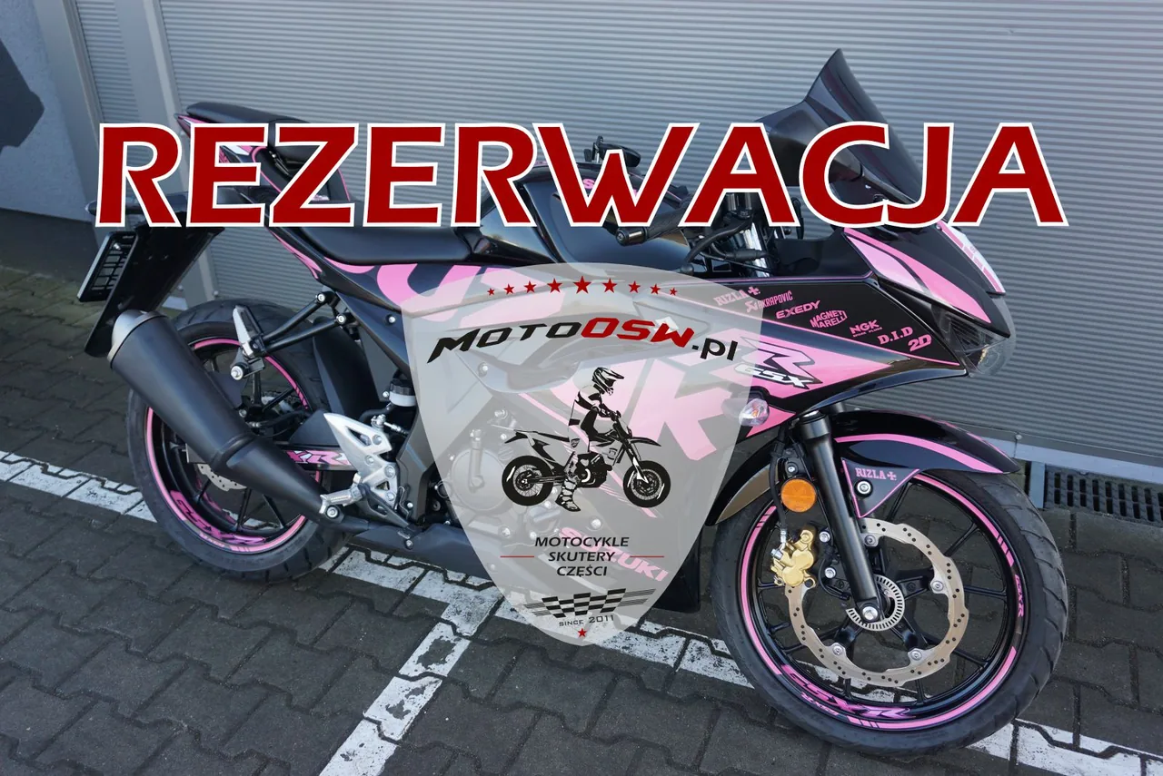 Suzuki GSX-R 125 GSXR | REZERWACJA