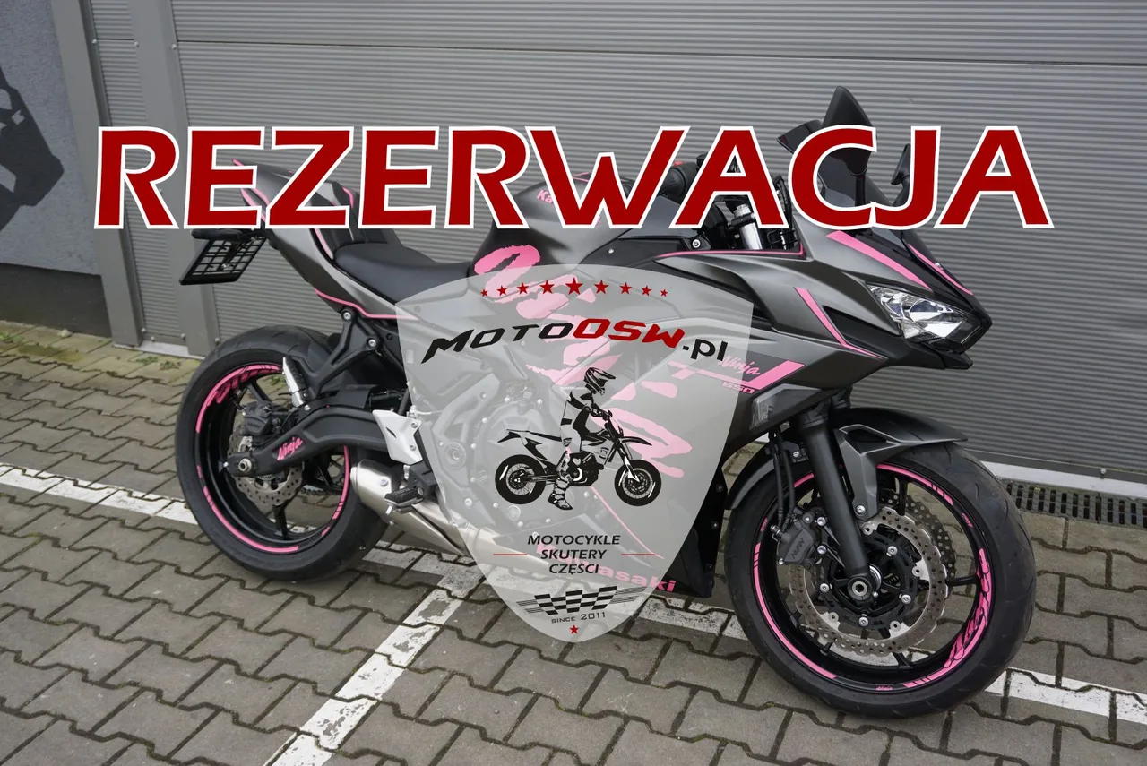 Kawasaki Ninja 650 PINK A2 | REZERWACJA