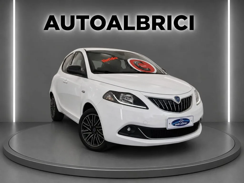 LANCIA Ypsilon 1.0 FIREFLY S&S HYBRID GOLD usato Elettrica/Benzina Bianco pastello